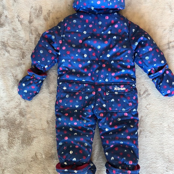 Multicolor,comfortable overall for baby girl - Picture 3 of 3